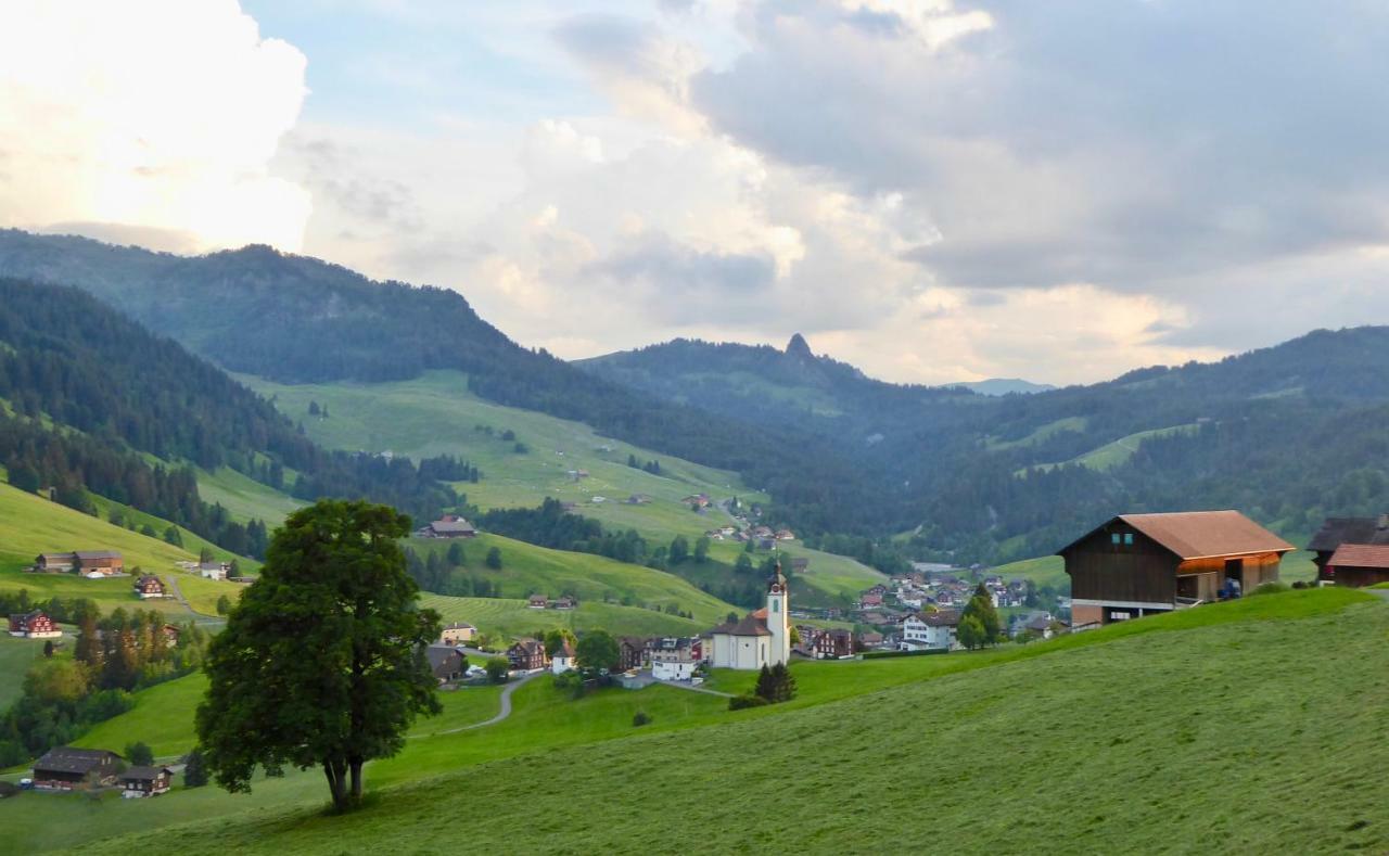 Hueslermatte 1 Appartement Oberiberg Buitenkant foto